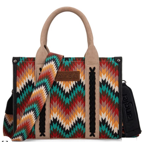 Wrangler Handbags - Wrangler Southwest Pattern Bag